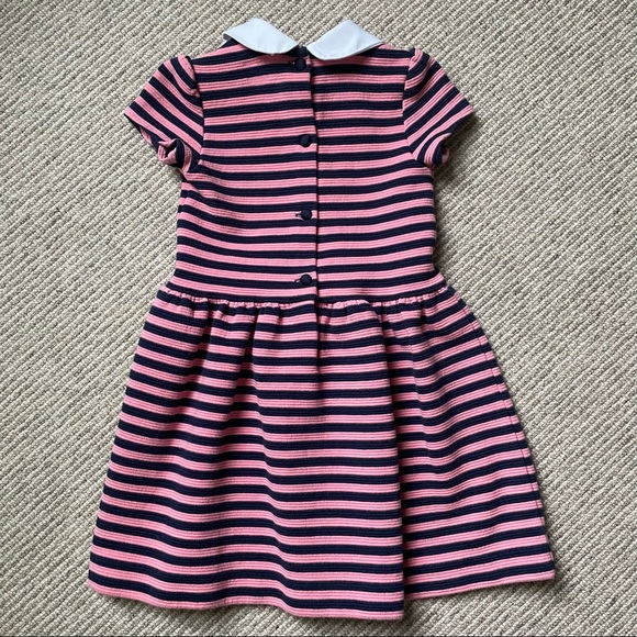 Ralph Lauren Stripe Dress w Peter Pan Collar - Picture 5 of 5